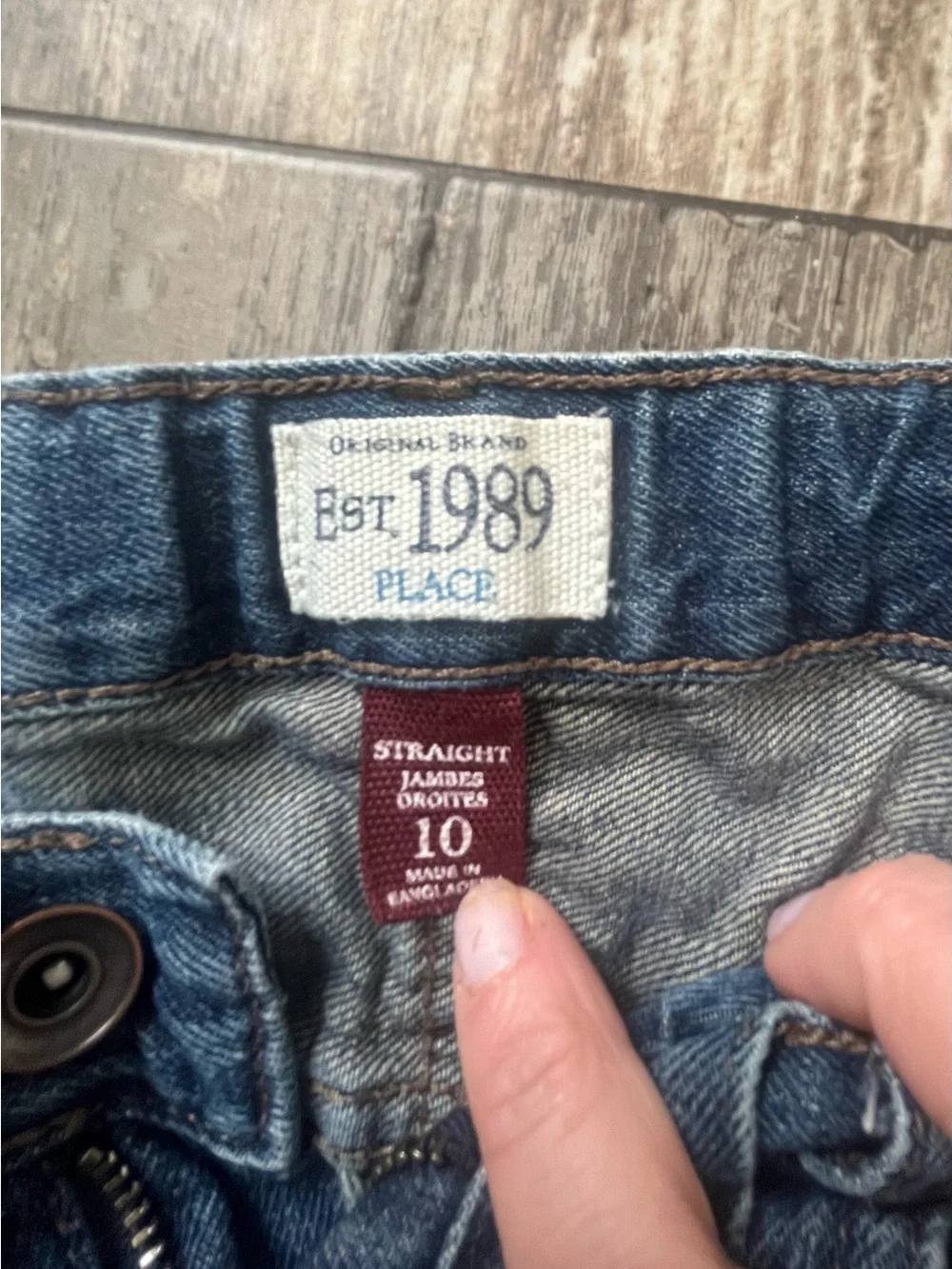 The Children's Place Dark Blue Kids Jeans